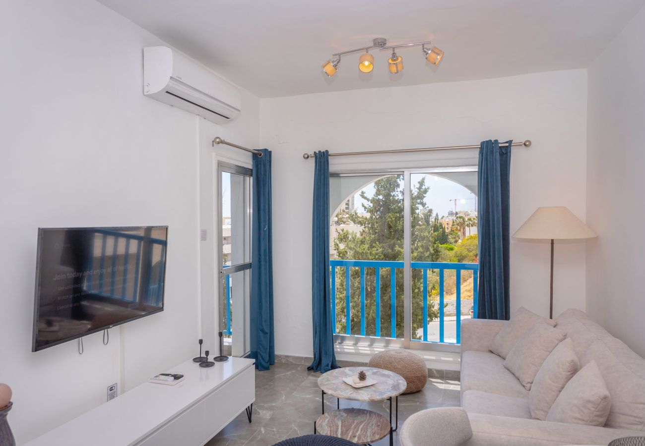 Apartment in Agios Tychonas - White Arches Sea View Apt No.2