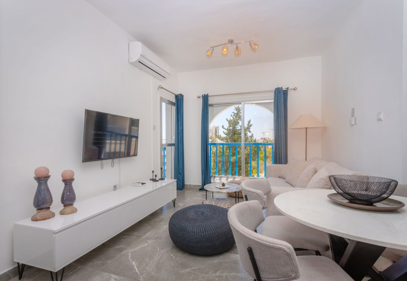 Apartment in Agios Tychonas - White Arches Sea View Apt No.2