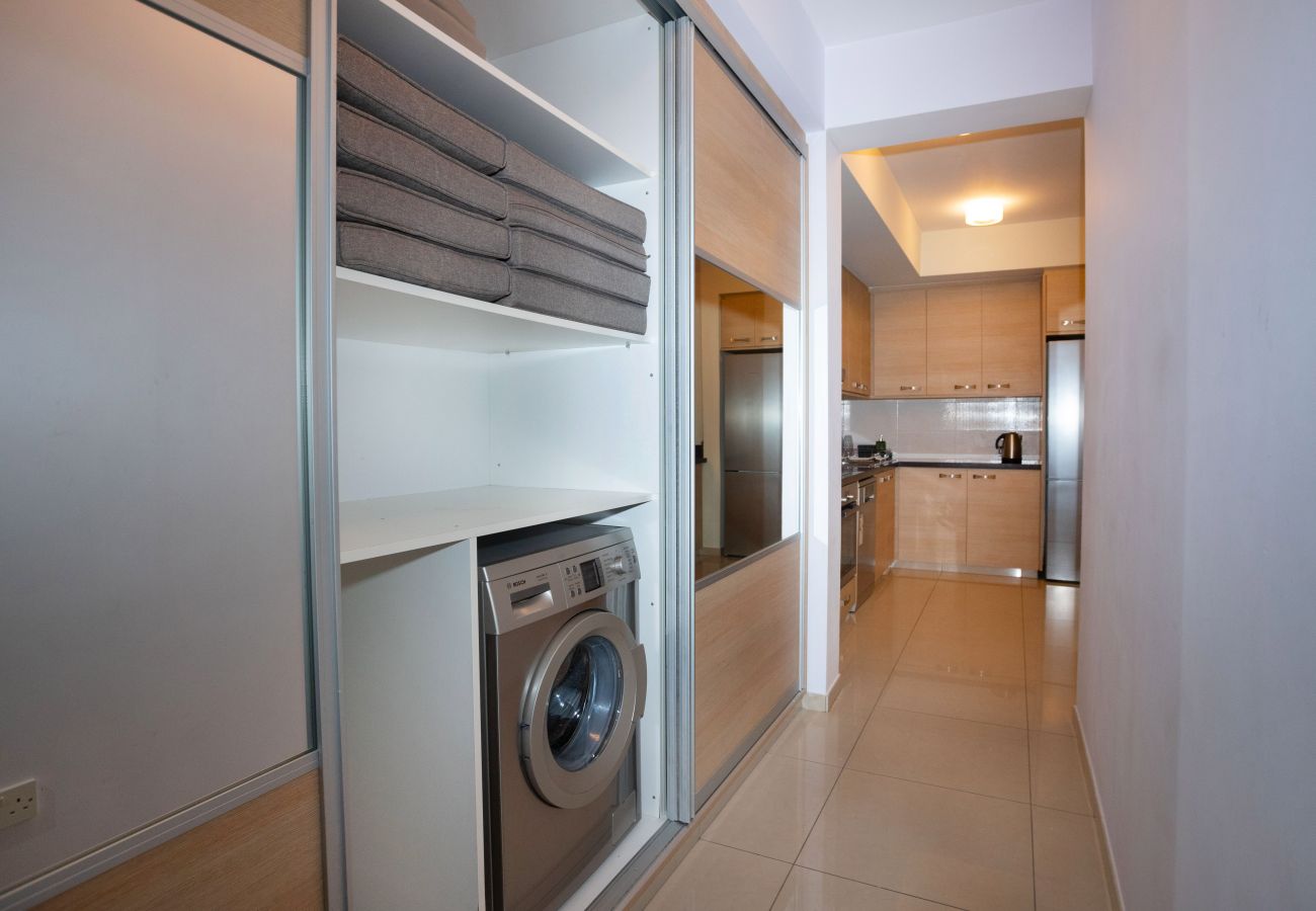 Laundry Facilities adjacent to the Kitchen